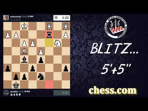 SCACCHI Partite Online 92 - chess.com - Trittico 2 - Difesa Slava - LIVE