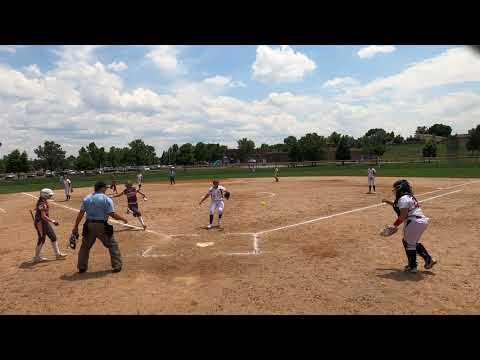 Sonoma Stack Cummesky vs Dynamite, 06292021, Anna Makes Read to Score on a Passed Ball