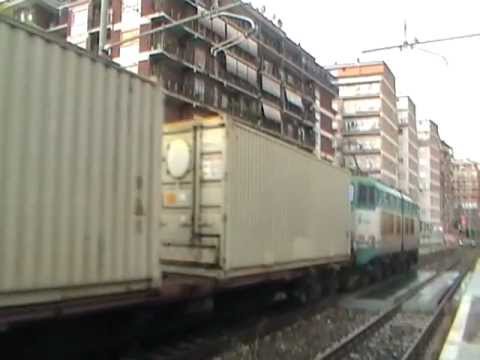 E655.426 in partenza col TC 57102 Frosinone - Novara Boschetto