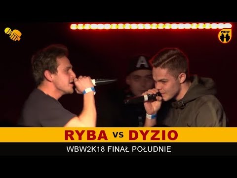 Ryba 🆚 Dyzio 🎤 WBW 2018 Finał Półudnie (freestyle rap battle)
