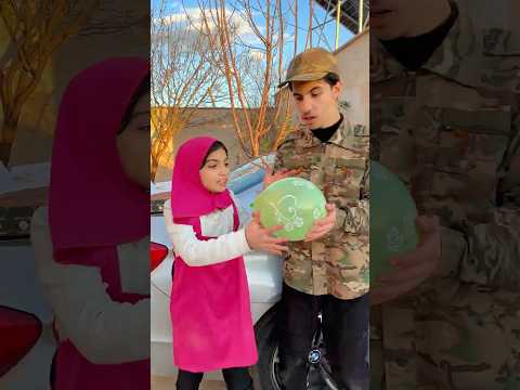 ماشا ممنوع تاكل بيتزا و معك بالون 😭😨