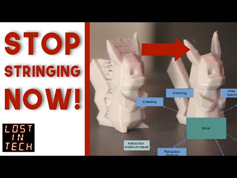 YouTube video about: How to fix stringing 3d printer?