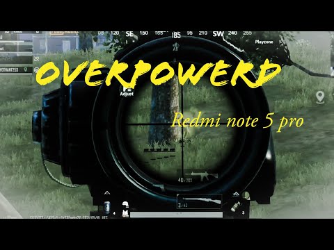OverPowerd skill + redmi note 5 pro = 🖤 ! Pubg ! StrikerAJAY