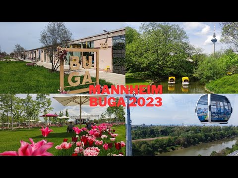 Mannheim Buga 2023 - Bundesgartenschau Highlights Tipps Seilbahn Gondoletta Luisenpark Spinelli