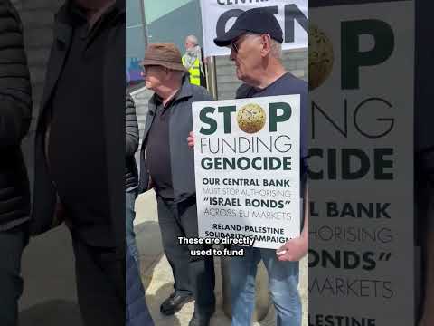 Ireland cannot facilitate the funding of genocide!