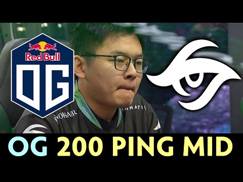 OG vs SECRET — Midone BACK TO MID with 200 ping on WePlay Pushka League