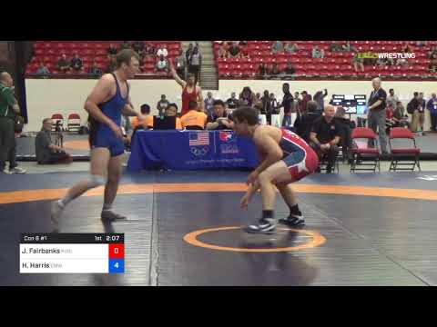 2018 Marine Corps US Open/Senior Men's Freestyle 79 Con 8 #1 - John Fairbanks (Pigd) Vs. Hayden Ha