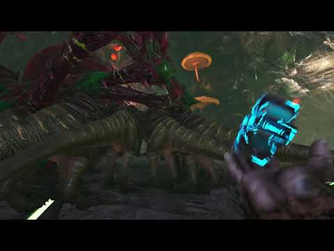 ARK Island Alpha broodmother and Megapithecus