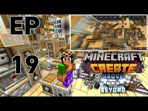A journey into making inductive mechanism - Episode 19 - Minecraft (Create Above & Beyond)