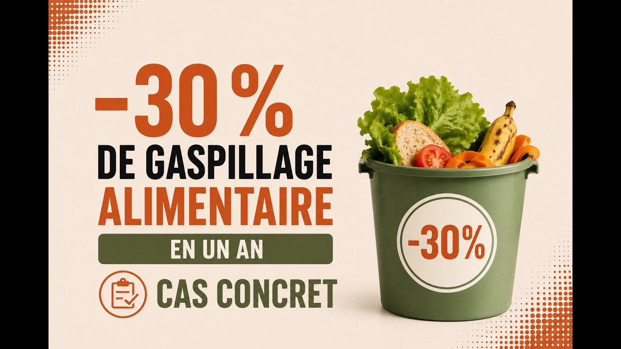 30% less waste in a year: a real-life restaurant example