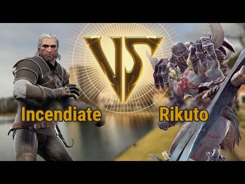 Incendiate (Geralt) VS Rikuto (Astaroth) | Soul calibur VI
