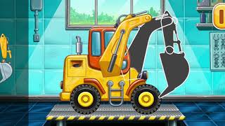 Car Games for Kids, Colorful, Fun and Educational Truck Game and House Building Game