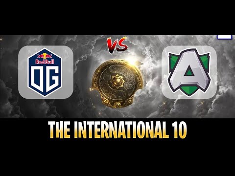 OG vs ALLIANCE THE INTERNATIONAL 10 Group Stage Game 2 SumaiL -Clinkz- Perspective