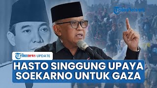 Sekjen Hasto Kristiyanto: jika Bung Karno Masih Hidup, Peristiwa di Gaza Tidak Akan Pernah Terjadi