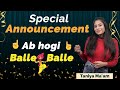 Biggest Announcement Spoken English YOUR CLASS Taniya Mam