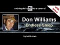 Endless Sleep - Don Williams Cover (with lyrics)
