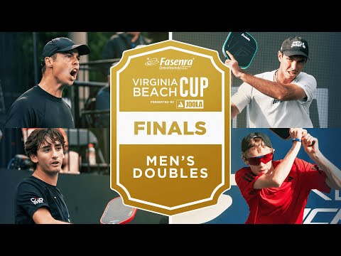Johns/Tardio v Johnson/Klinger at the Fasenra Virginia Beach Cup presented by Joola