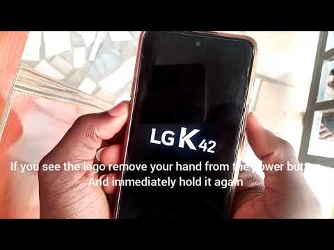 LG K42 Android 11 ,hard reset listen in PIGIN English.