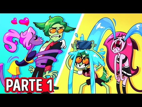 Mamma Long Legs è la mia nuova compagna di classe! Parte #1 - Raga-Z