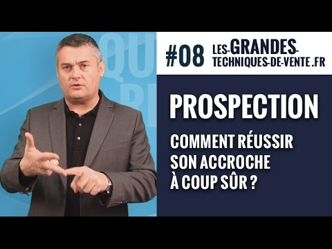 , title : '#08 - Prospection commerciale : Comment réussir son accroche à coup sûr ? Techniques de vente'