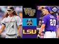1 Wake Forest Vs 5 LSU Lowder Vs Skenes MUST WATCH AMAZING GAME Winner To 2023 CWS Finals
