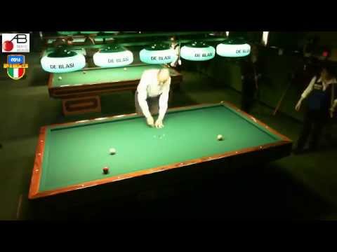 Capitanio vs Luzzi - 2ª Prova BTF 2014/2015 ASD Biliardi Altavilla - 31Gennaio/1Febbraio 2015