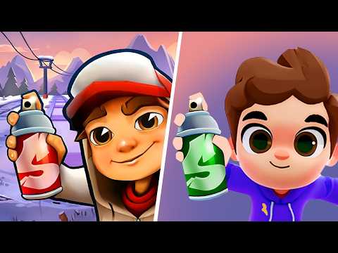 Subway Surfers VS Kooply Run Subway Craft, Subway Surfers New Update Winter Xtreme, Subway Surf