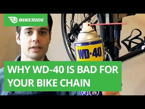 Why WD-40 is Bad for Your Bike Chain