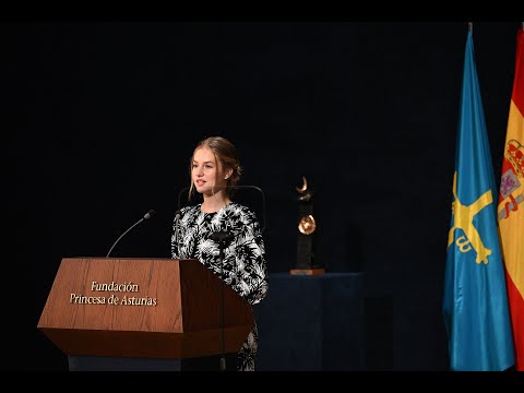 Speech by HRH the Princess of Asturias during the 2022 Princess of Asturias Awards ceremony