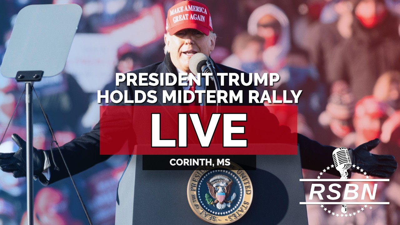 LIVE REPLAY: President Trump Holds a Rally in Corinth, MS - 10/26/26