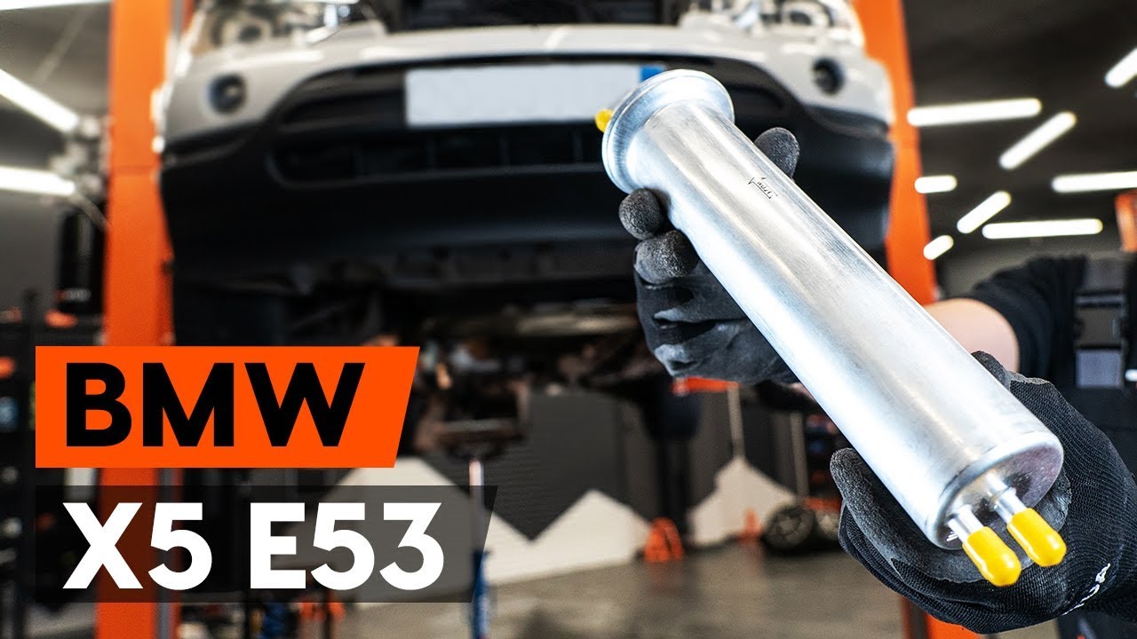 Jak vyměnit palivový filtr na BMW X5 E53 – návod k výměně