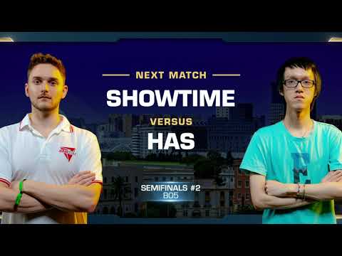 ShoWTimE vs Has PvP - Semifinals - WCS Valencia 2018 - StarCraft II