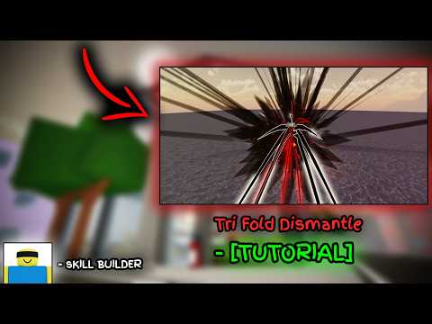 Tri Fold Dismantle TUTORIAL | BEGINNER-FRIENDLY [JJS SKILL BUILDER]