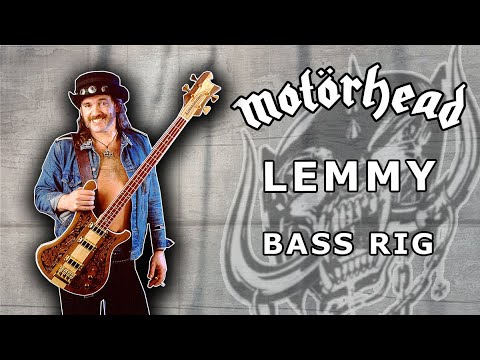 Lemmy Kilmister: The Man, The Myth, The Bass Rig 🚬🥃