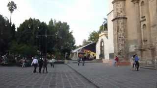 preview picture of video 'Coyoacán Mexico City - San Juan Bautista Church: Vesper Bells'