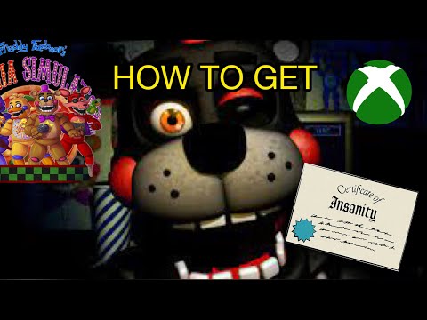 How to get insanity In FNAF Pizzeria simulator (XBOX)