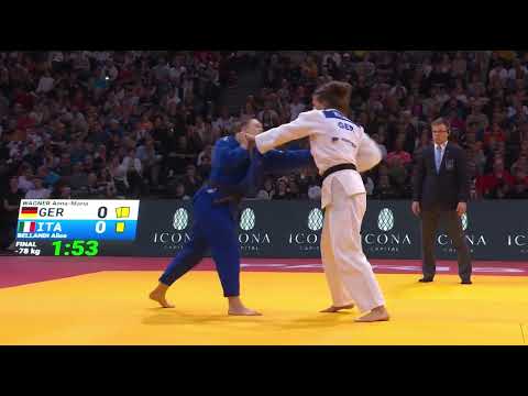 A. WAGNER (GER) VS A. BELLANDI (ITA) | Paris Grand Slam 2024 | Final -78 Kg