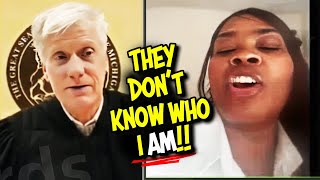 TENANT Threatens Discrimination to STOP Eviction...JUDGE DONE!!!