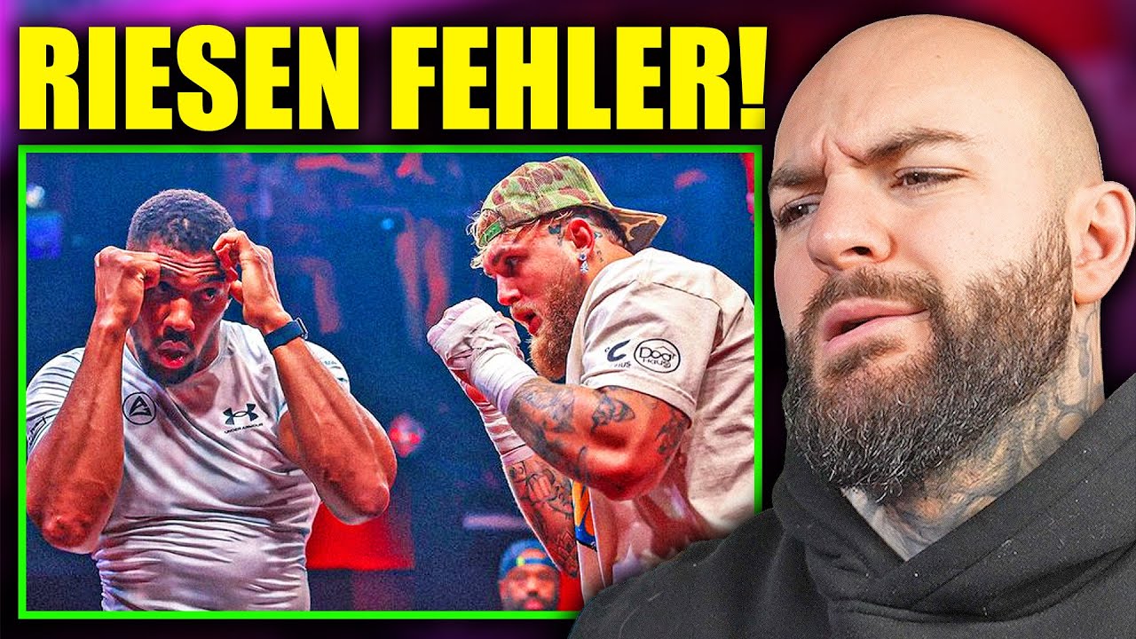 Jake Paul wurde REINGELEGT! Anthony Joshua ist Top Fit.. RINGLIFE