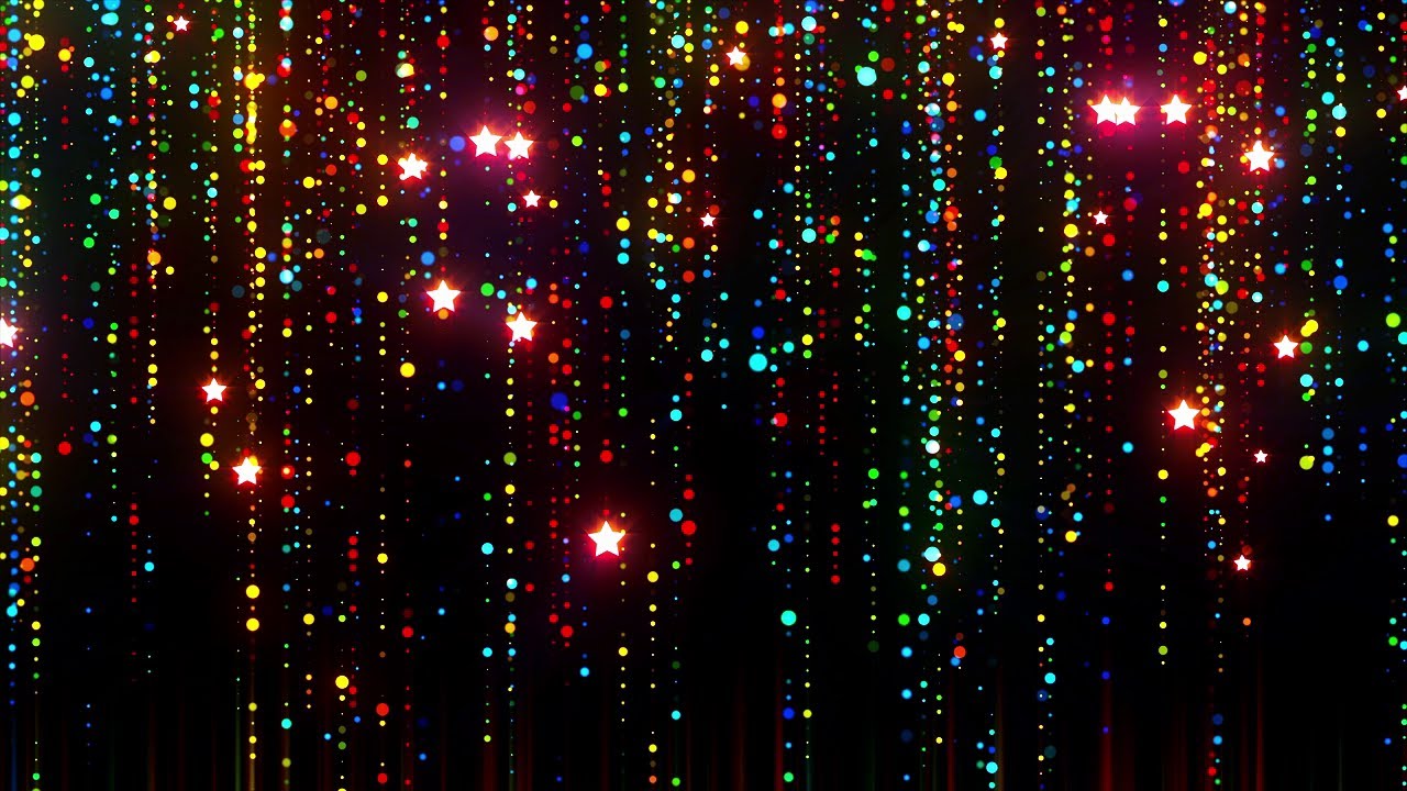 Sparkling Christmas Stars – Bling Bling Glitter Background Loop (10 Hours) 4K UHD