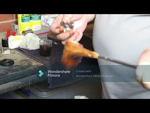 How To Restore Persimmon Woods- Staining, Part 2.