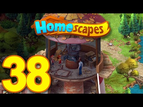 HOMESCAPES Story Walkthrough Gameplay #38   Lighthouse   Day 2 iOS, Android