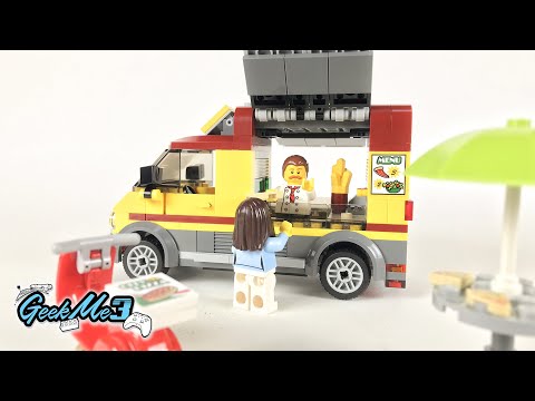 Vidéo LEGO City 60150 : Le camion pizza 