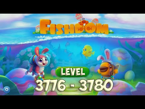 Fishdom level 3776 - 3780 🐠 Playrix HD 👋😘✌
