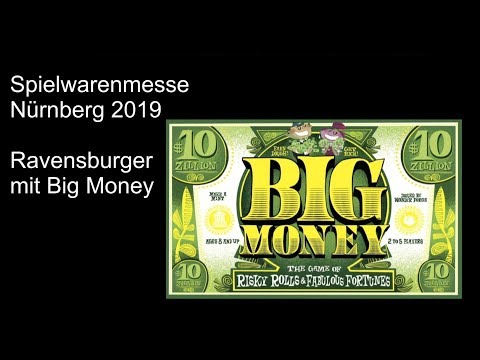 Spielwarenmesse Nürnberg 2019 - Ravensburger mit Big Money - Die Brettspieltester