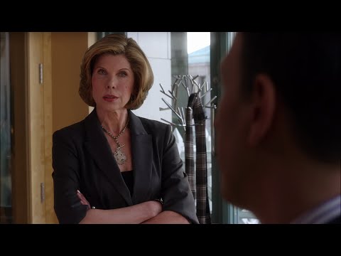 DIANE LOCKHART - THE GOOD WIFE SEASON 1 EPISODE 1