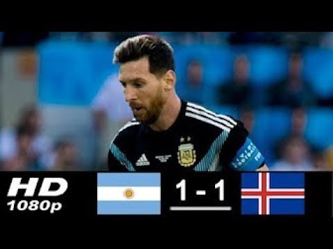 Argentina vs Iceland 1-1 All Goals & Highlights 16/06/2018
