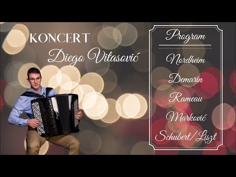 [30/12/2021] 17:00 Koncert za harmoniku - Diego Vitasović