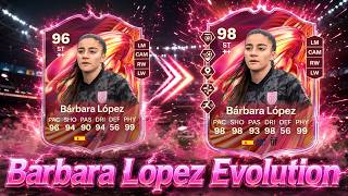 【FC26】FUTTIES - Barbara Lopez エボリューション紹介！【UT】
