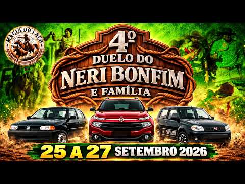 4° DUELO NERI BONFIM E FAMILIA - DE 24 A 27 DE SETEMBRO DE 2026 - GUARANIAÇU / PR